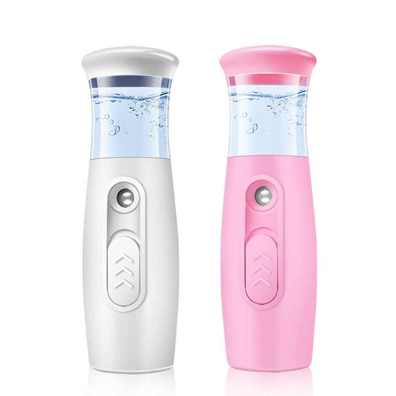 Facial Steamer Nano - ナノミストフェイシャルスプレー USB 加湿器充電式ネブライザーフェイススチーマー保湿美容機器顔スキンケアツール