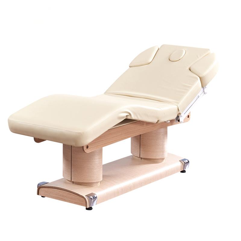 Wellness Spa And Massage - カスタマイズカラー木目調ベース電動マッサージテーブルベッド、強力なスパウェルネスベッドによる昇降機能付き、サロン用