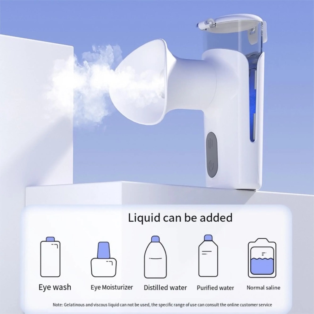 Facial Steamer Nano - 新型ナノスプレーヤー 温冷両用 目元用フェイシャルスチーマー ミニポータブル 15ML フェイススチーマー