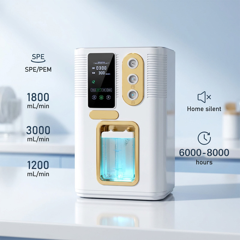 Home Spa Wellness - 3000ML 家庭用水素発生器 省エネパルステクノロジー PEM SPE H2