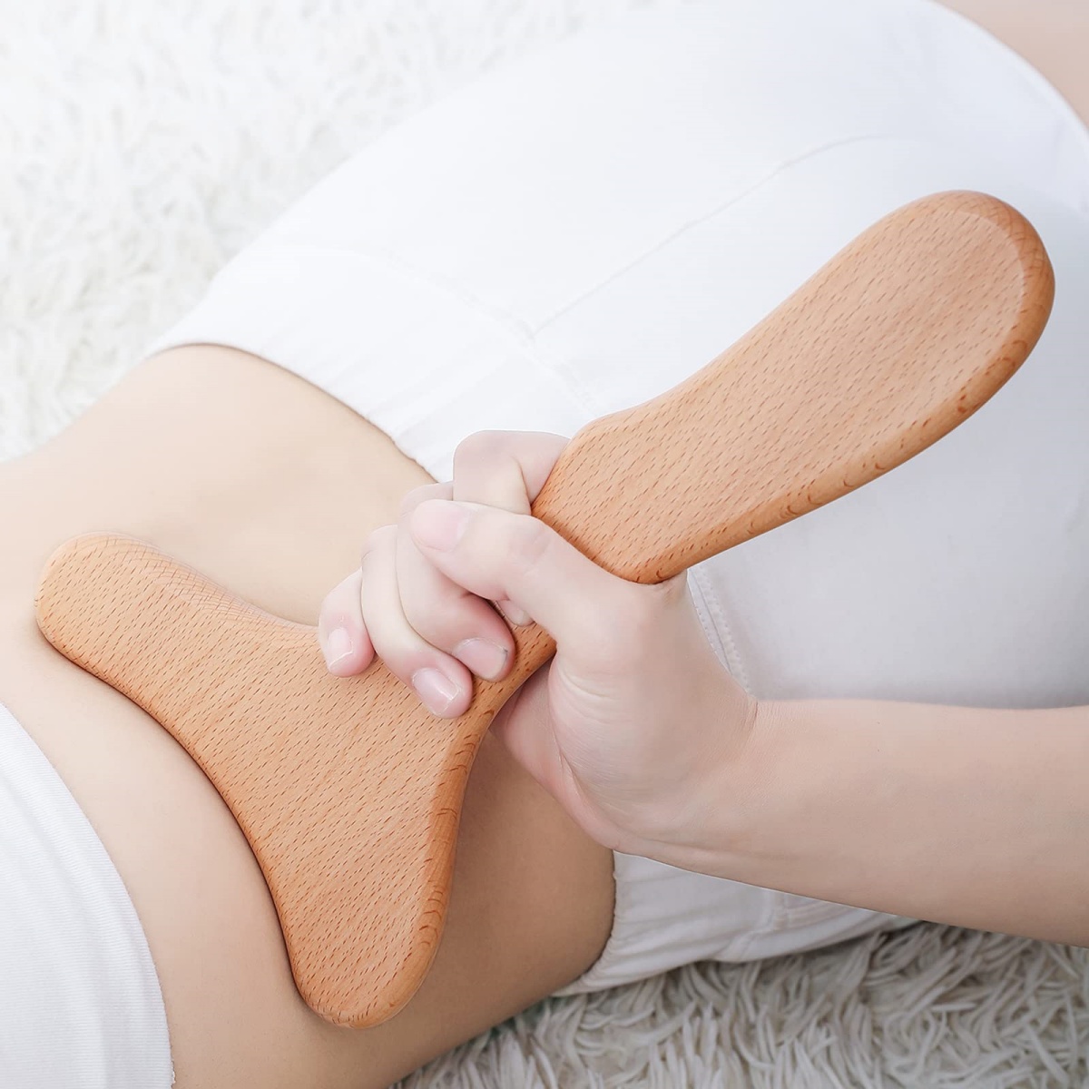 Wellness Spa And Massage - 木製ボディシェイプツール、マデロテラピー木製ツール、女性用ホームスパボディシェイピング、ウェルネスギフト
