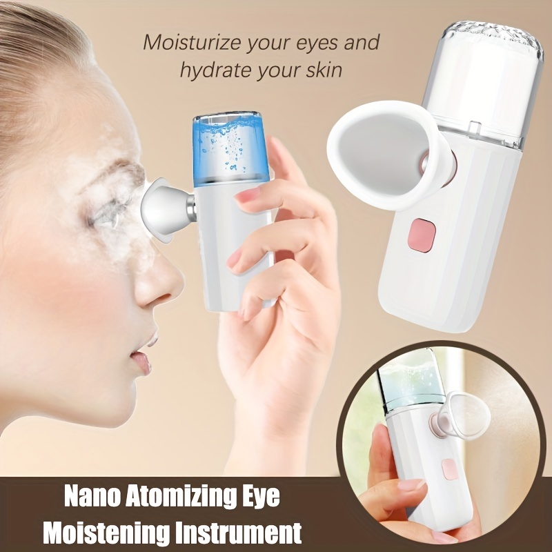 Facial Steamer Nano - ナノ-保湿器具,美容器具,アイマッサージスプレー,スチーム,3 in 1