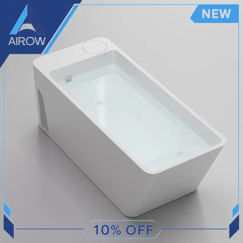 Home Spa Wellness - 冷水浴槽WiFiアクリル製アイスバス1HPチラーオゾンスキマーオールインワンホットタブウェルネスリカバリーホームジムスパ