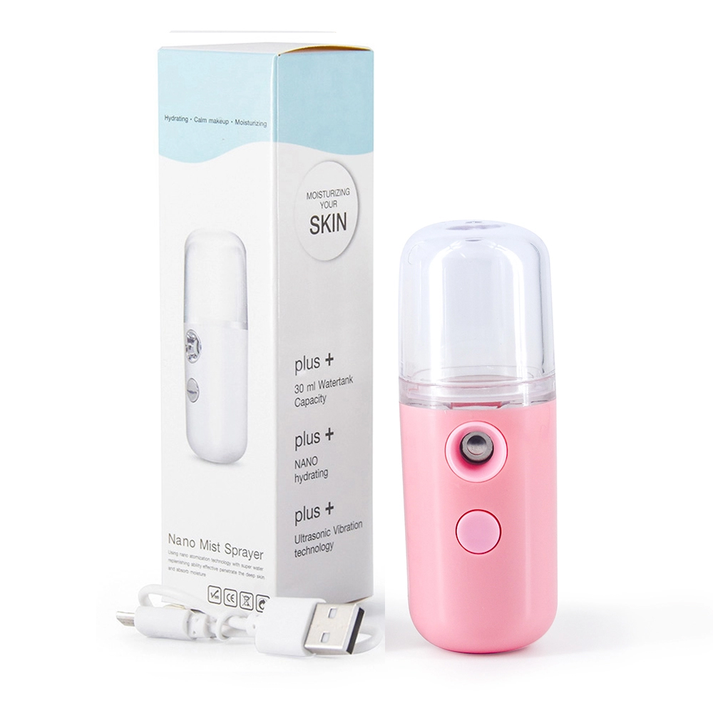 ナノフェイシャルミスタースプレーヤー ポータブルフェイスナノ - Facial Steamer Nano のレビューと価格