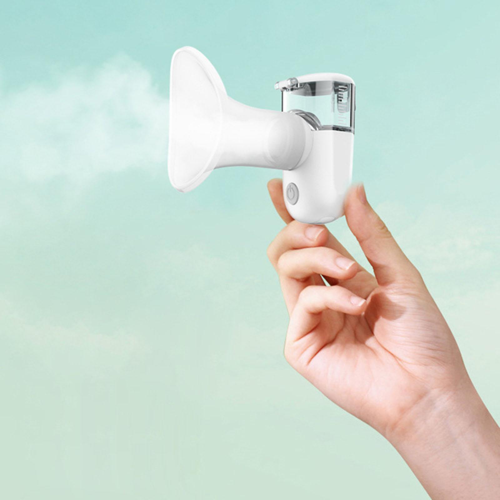 ポータブルハンディナノアイスプレイヤースキンケアUSB充電式 - Facial Steamer Nano のレビューと価格