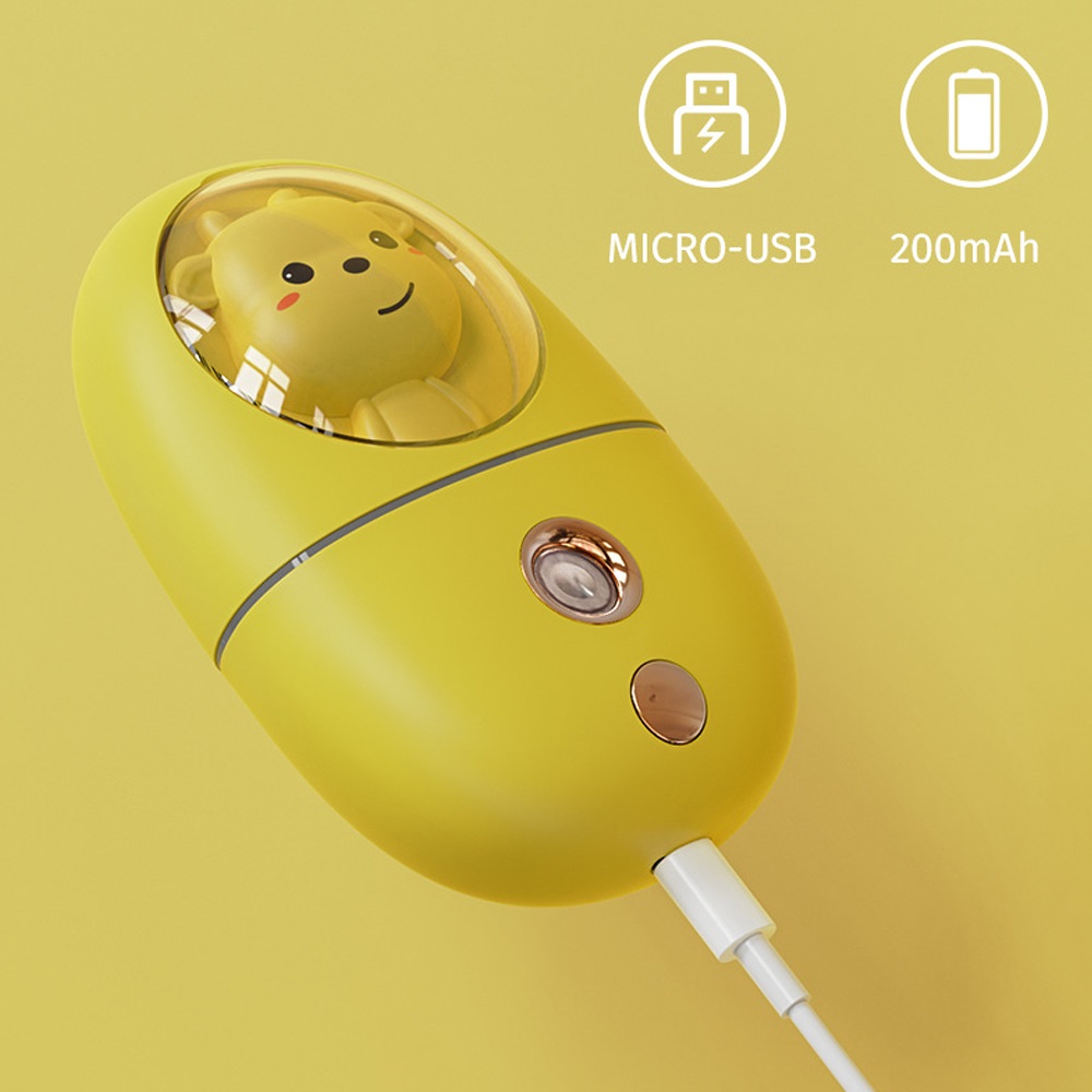 漫画 35 ミリリットルミニフェイシャル加湿器フェイスナノミ - Facial Steamer Nano のレビューと価格