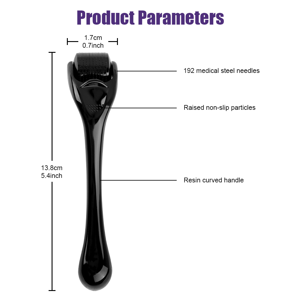 ナチュラル男性ひげ成長ダーマローラー DRS 540 マイク - Derma Roller 0.25 のレビューと価格