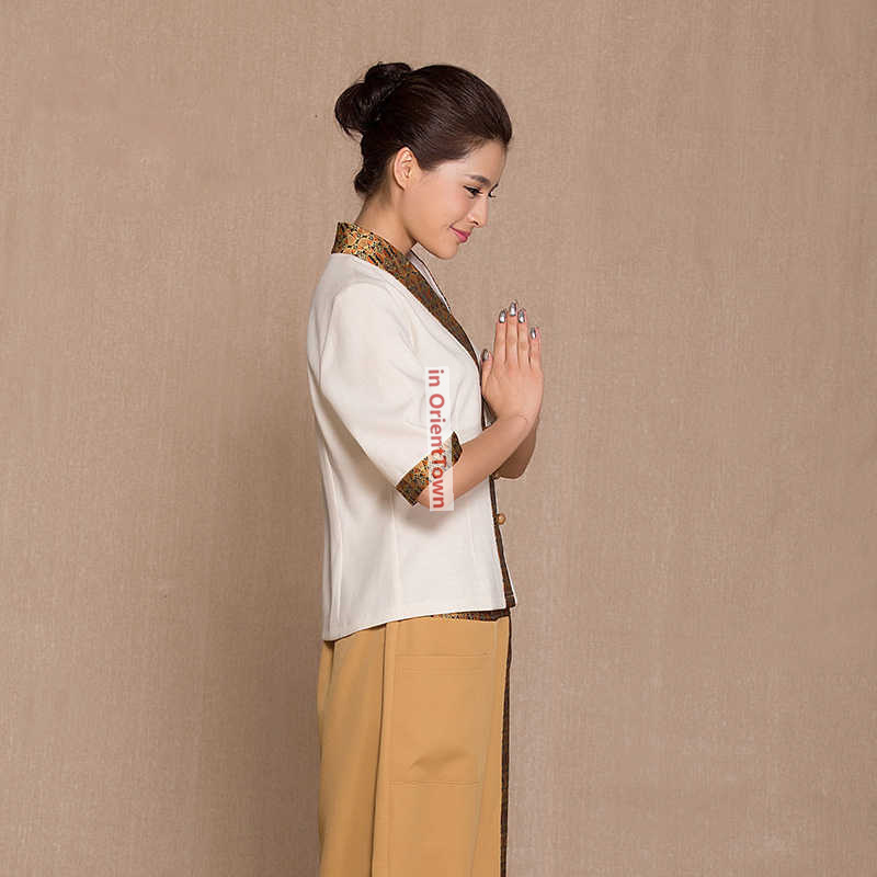 タイスタイルスパマッサージトップ+パンツスーツ美容院美容師作 - Wellness Spa And Massage のレビューと価格
