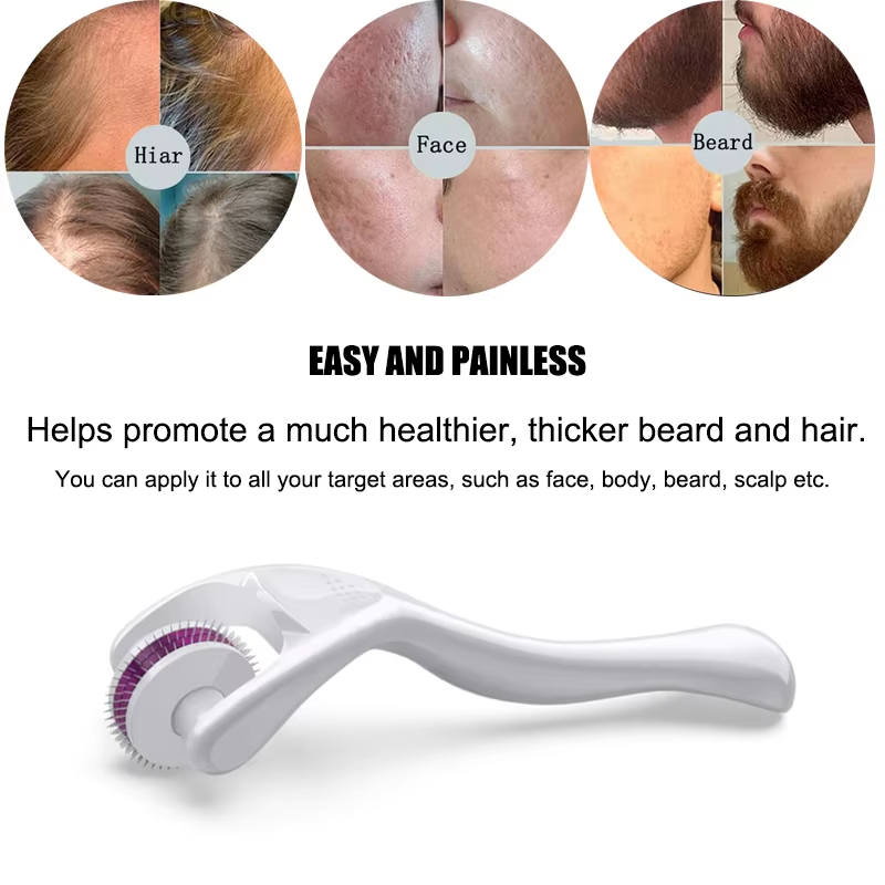 180 ダーマローラー顔の皮膚ボディフェイスケア育毛ひげにき - Derma Roller 0.25 のレビューと価格