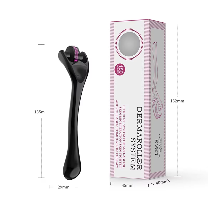 180 ダーマローラー顔の皮膚ボディフェイスケア育毛ひげにき - Derma Roller 0.25 のレビューと価格