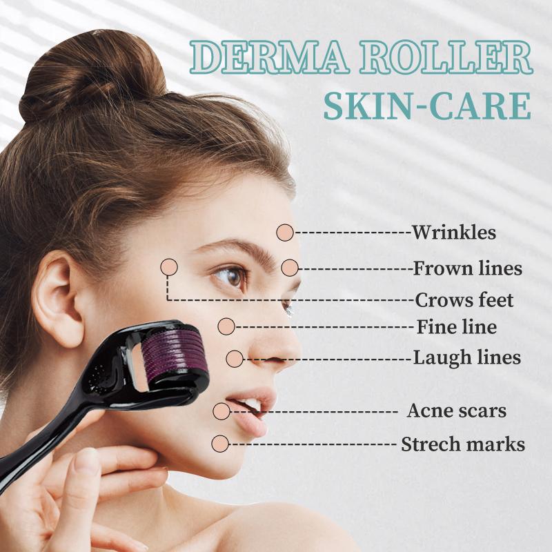 プロ540ローラーダーマ0.2/0.25/0.3mm育毛髭用 - Derma Roller 0.25 のレビューと価格