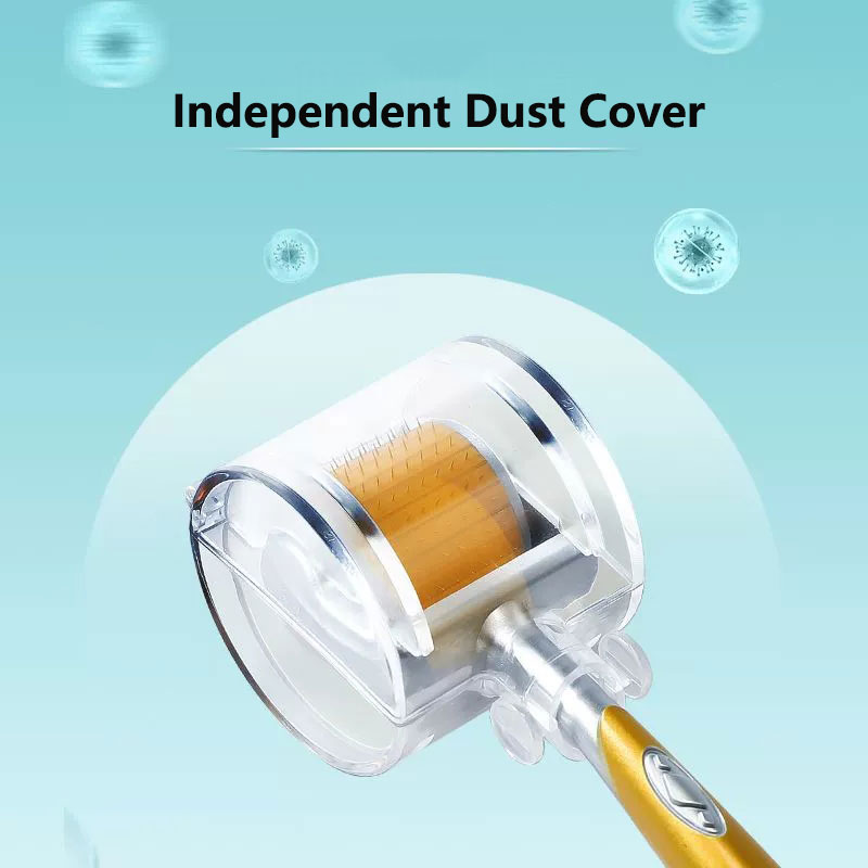 192本のチタン製ニードルを使用した、顔と体の毛の成長促進用 - Derma Roller 0.25 のレビューと価格