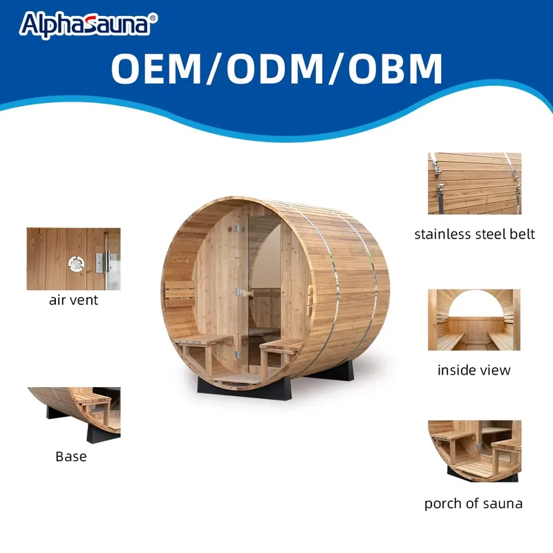 【CHIMU HOME】1人用無垢材バレルサウナキャビン モ - Home Spa Wellness のレビューと価格