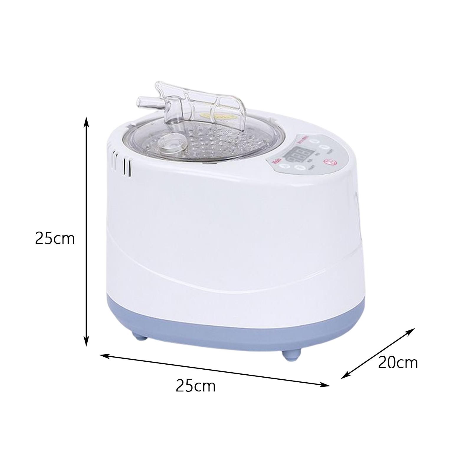 スチームサウナマシン ポータブル 3L ステンレス鋼ライナー - Home Spa Wellness のレビューと価格