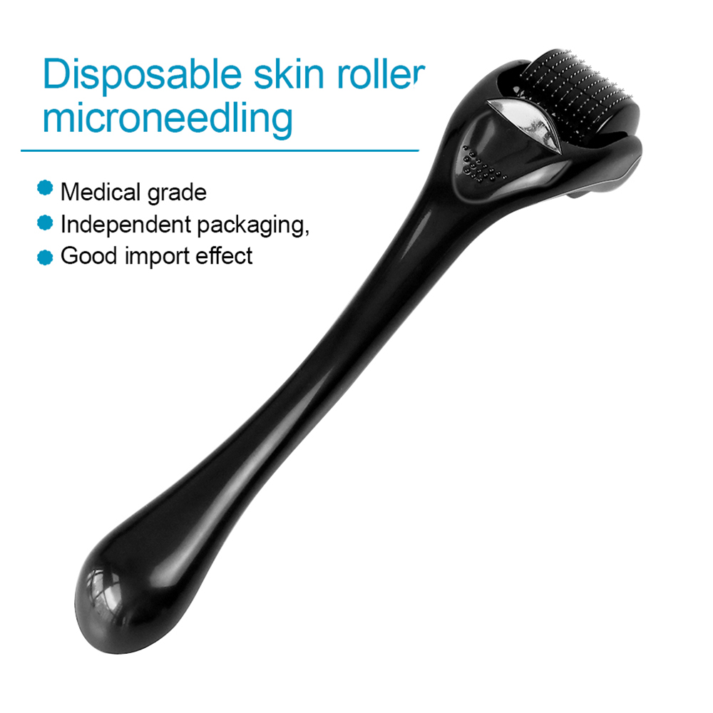 1pc 540 チタンダーマローラースキンケアひげの成長育毛 - Derma Roller 0.25 のレビューと価格