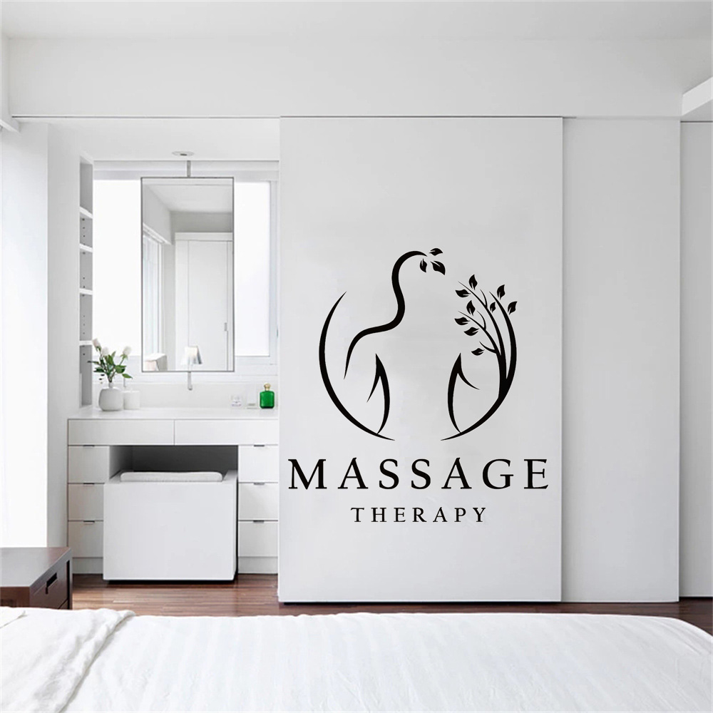 マッサージセラピービニールウォールデカール、スパ、ウェルネス - Wellness Spa And Massage のレビューと価格