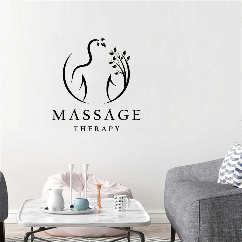 マッサージセラピービニールウォールデカール、スパ、ウェルネス - Wellness Spa And Massage のレビューと価格