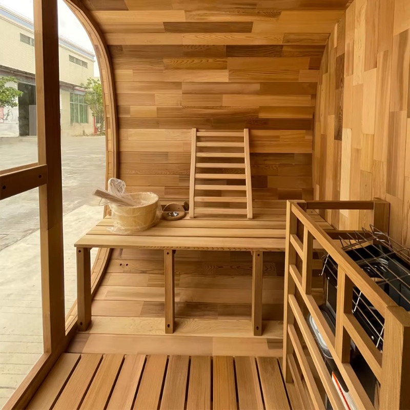 カスタマイズ可能なサウナ室 電気赤外線ホームスパキャビン 全 - Home Spa Wellness のレビューと価格