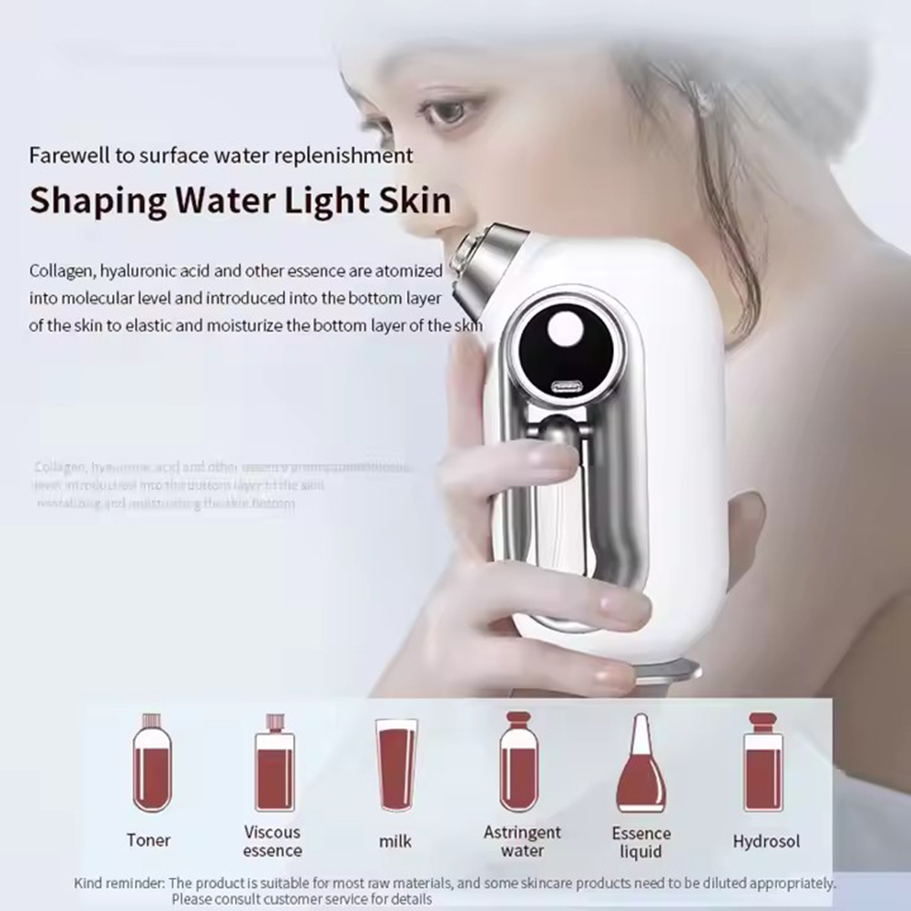 顔の皮膚保湿スプレー ナノ酸素注入 ディープクレンジング電動 - Facial Steamer Nano のレビューと価格