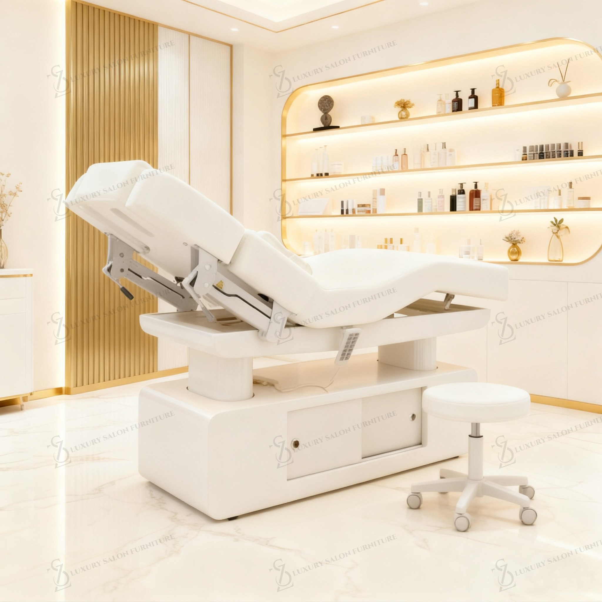 高級3/4モーターピンクビューティーベッド多機能美容サロン  - Wellness Spa And Massage のレビューと価格