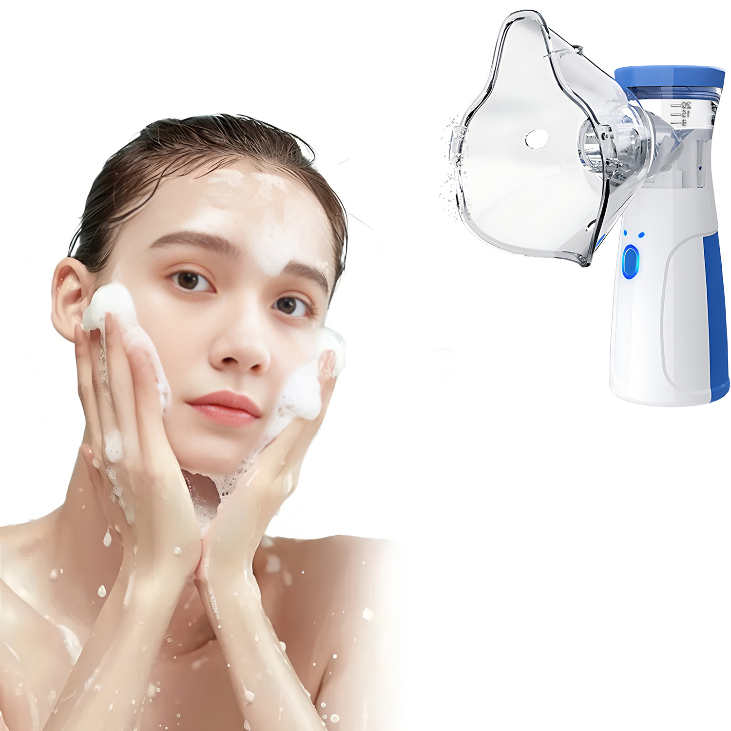 ミニフェイシャルスチーマー サイレントメッシュネブライザー  - Facial Steamer Nano のレビューと価格